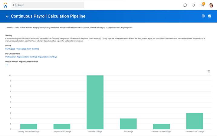 Workday Payroll Management Calculation Pipeline
