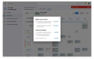 Workday Workforce Scheduling compliance related validations