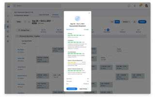Workday Workforce Scheduling score treated